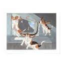 Bassets on Space Shuttle posters by eelfish1 Bassets on Space Shuttle posters