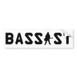 bassist bumper sticker