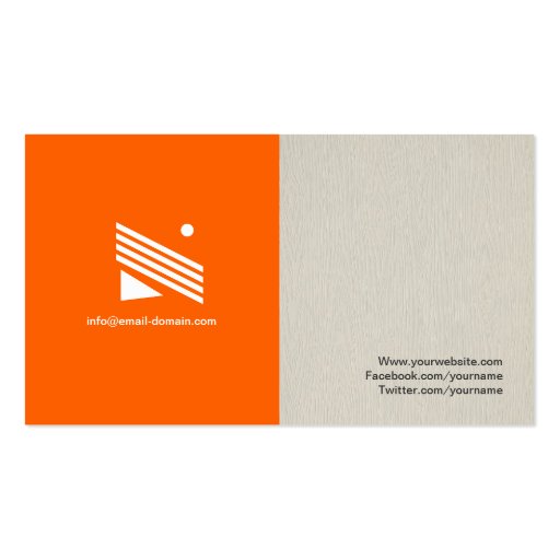 Bassist - Simple Elegant Stylish Business Card (back side)