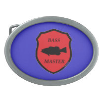 BassMaster Oval Belt Buckles