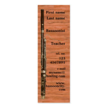 Bassoon Business Card