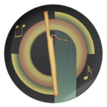 Bassoon Deco Plate