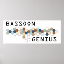 Bassoon Genius Posters