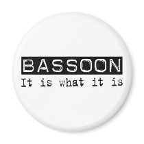 Bassoon It Is Magnet