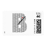 Bassoon Letter B Stamps