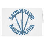Bassoon Player Greeting Card
