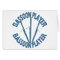 Bassoon Player Greeting Card
