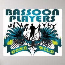 Bassoon Players Gone Wild Posters