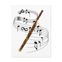 Bassoon Post Card