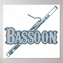 Bassoon Print