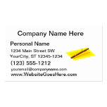 Bassoon with yellow background image graphic business card templates