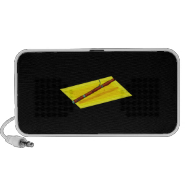 Bassoon with yellow background image graphic notebook speaker
