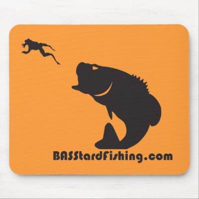 BASStard Fishing Mousepad by BASStardFishing