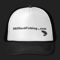 BASStard Fishing Trucker Hat hats