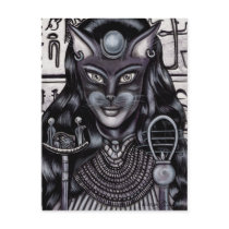Bast Cat Goddess Egyptian postcards