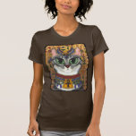 Bast Goddess Egyptian Bastet Cat Art T-Shirt t-shirts