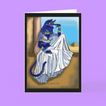 Bast Greeting Card by artvixn Bast Greeting Card
