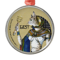 Bast Premium Round Ornament