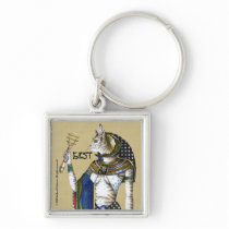 Bast Premium Square Keychain