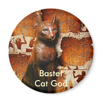 BASTET ~ Cat God Fridge Magnets