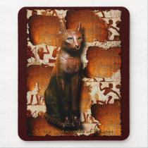 Bastet CAT LOVER Mousepad by PrintedGifts Bastet CAT LOVER Mousepad