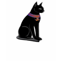 Bastet Cat T-shirt by cre8iveheart Bastet Cat T-shirt