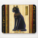 BASTET Egyptian Cat Mouse Pad mousepads