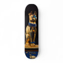 Bastet Golden Cat Skateboard