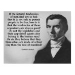 Bastiat Finer Clay Quote posters