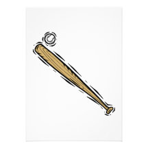 Bat And Ball Invite