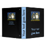Bat and raven 3 ring binder