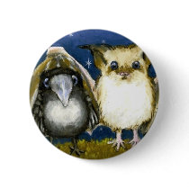 bat and raven buttons