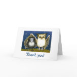 Bat and raven card