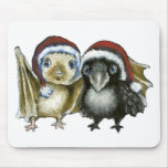 Bat and Raven Mousepads