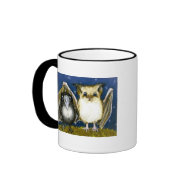 bat and raven mug