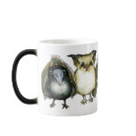 bat and raven coffee mug