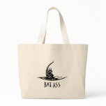 bat ass tote bags