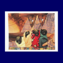 bat babies postcards