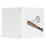 Bat & Ball 3 Ring Binders