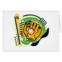 Bat, Ball, Mitt cards by pacificsportsgifts Bat, Ball, Mitt cards