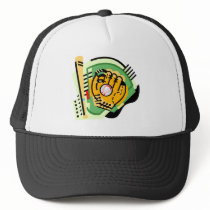 Bat, Ball, Mitt hats by pacificsportsgifts Bat, Ball, Mitt hats