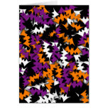 Bat Confetti Greeting Cards