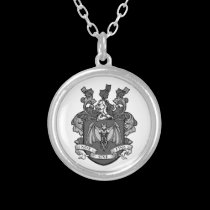 Bat Crest Grey - Necklace (Customize)