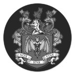 Bat Crest Grey - Sticker