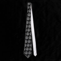 Bat Crest Grey - Tie #2 ties
