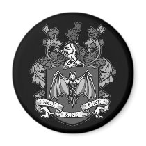 "Bat Crest" Magnet #2
