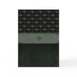 Bat Damask Card - Dark Moss Bat Damask Card - Dark Moss