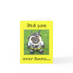 Bat - Dog - "Did you ever know..." Greeting Cards