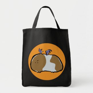 bat guinea pig canvas bags