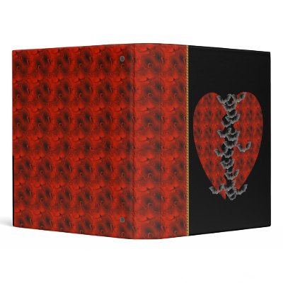 Bat Heart Binders by orsobear